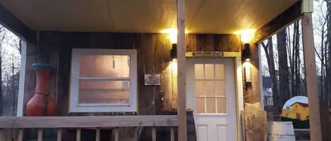 تفاصيل الفندق من الخارج