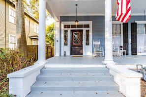 Exterior detail - Fancy&Foosball! Central Location-Historic Grandeur (Mobile)