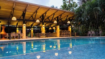 Front of property – evening/night