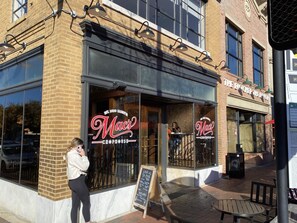 Step into Mack's Chophouse, a charming eatery with a warm welcome.