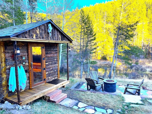 Mountain retreat w/creekside sauna and fire pit patio - Casinos nearby!
