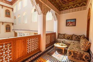 Senior Suite, Multiple Beds | Balcony view - Riad Sayeda Al Hora (Fes)