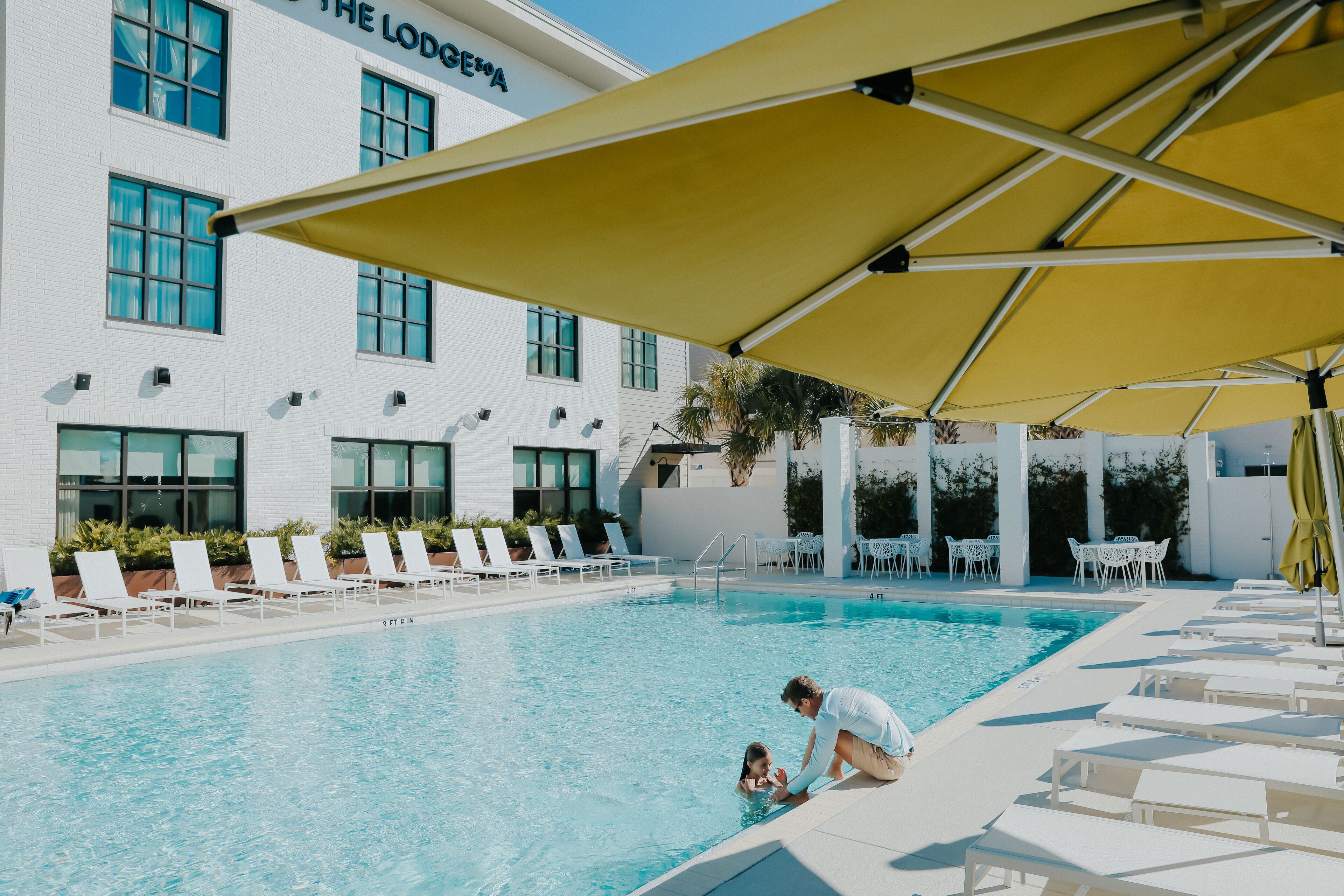 Alberca al aire libre 