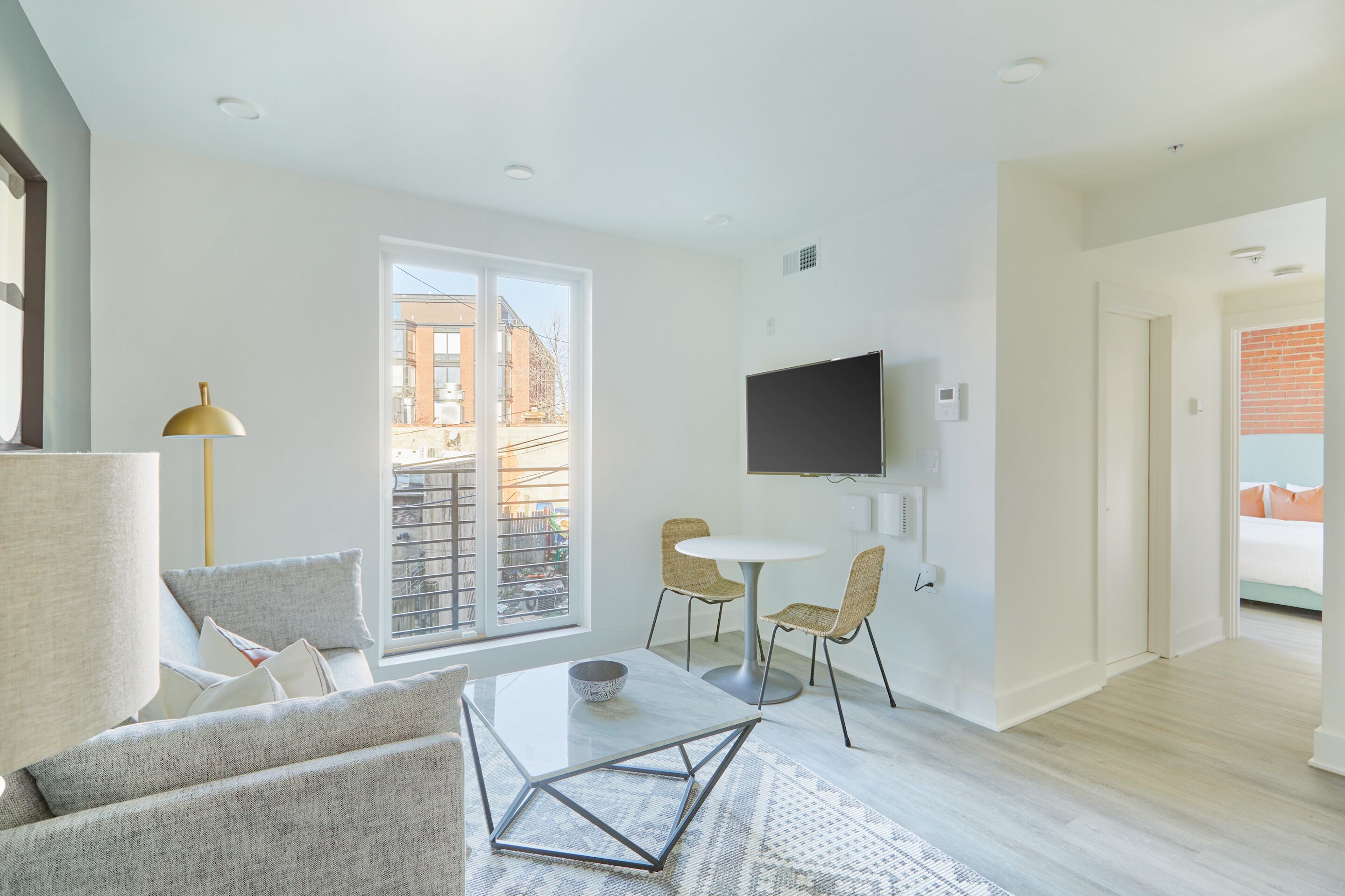 Appartement Premium, 1 chambre | Coin séjour | TV connectée de 55 pouces avec chaînes numériques, Netflix, Hulu