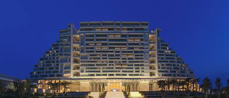 Front of property – evening/night