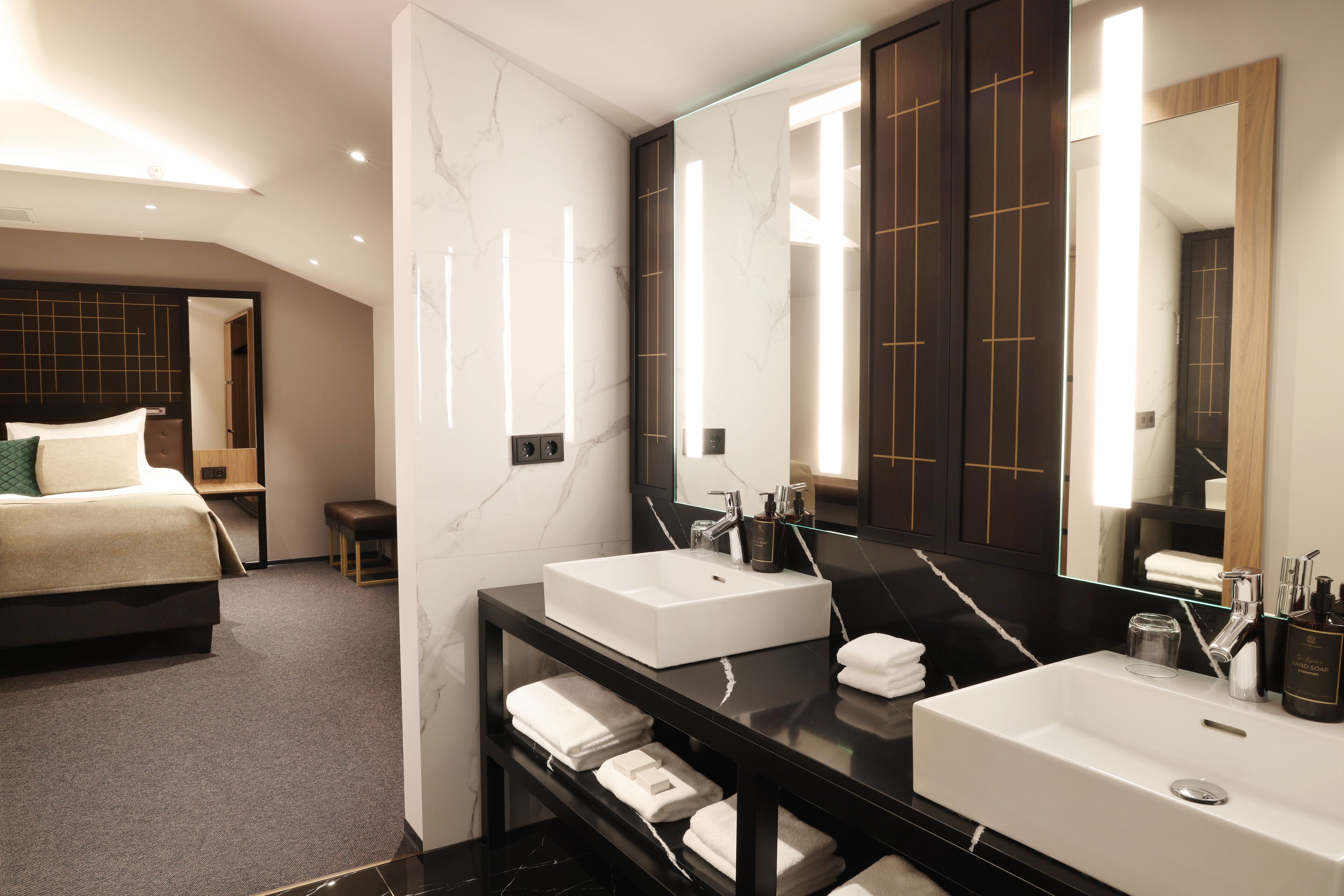 Svit Executive | Badrum | Dusch, regndusch, gratis toalettartiklar och hårtork