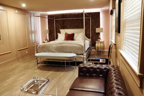 The Kennedy Suite | 1 bedroom, premium bedding, pillowtop beds, individually decorated