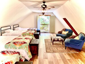 4 bedrooms, desk, iron/ironing board, free WiFi