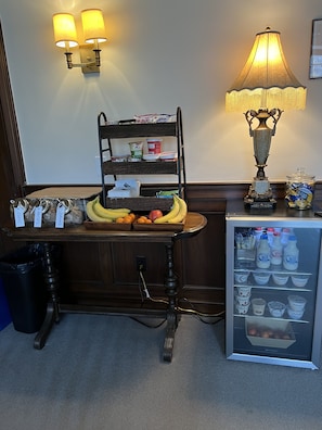 Free daily on-the-go breakfast