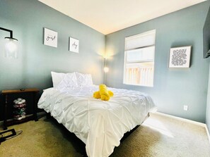 3 間睡房、熨斗/熨衫板、免費 Wi-Fi、床單