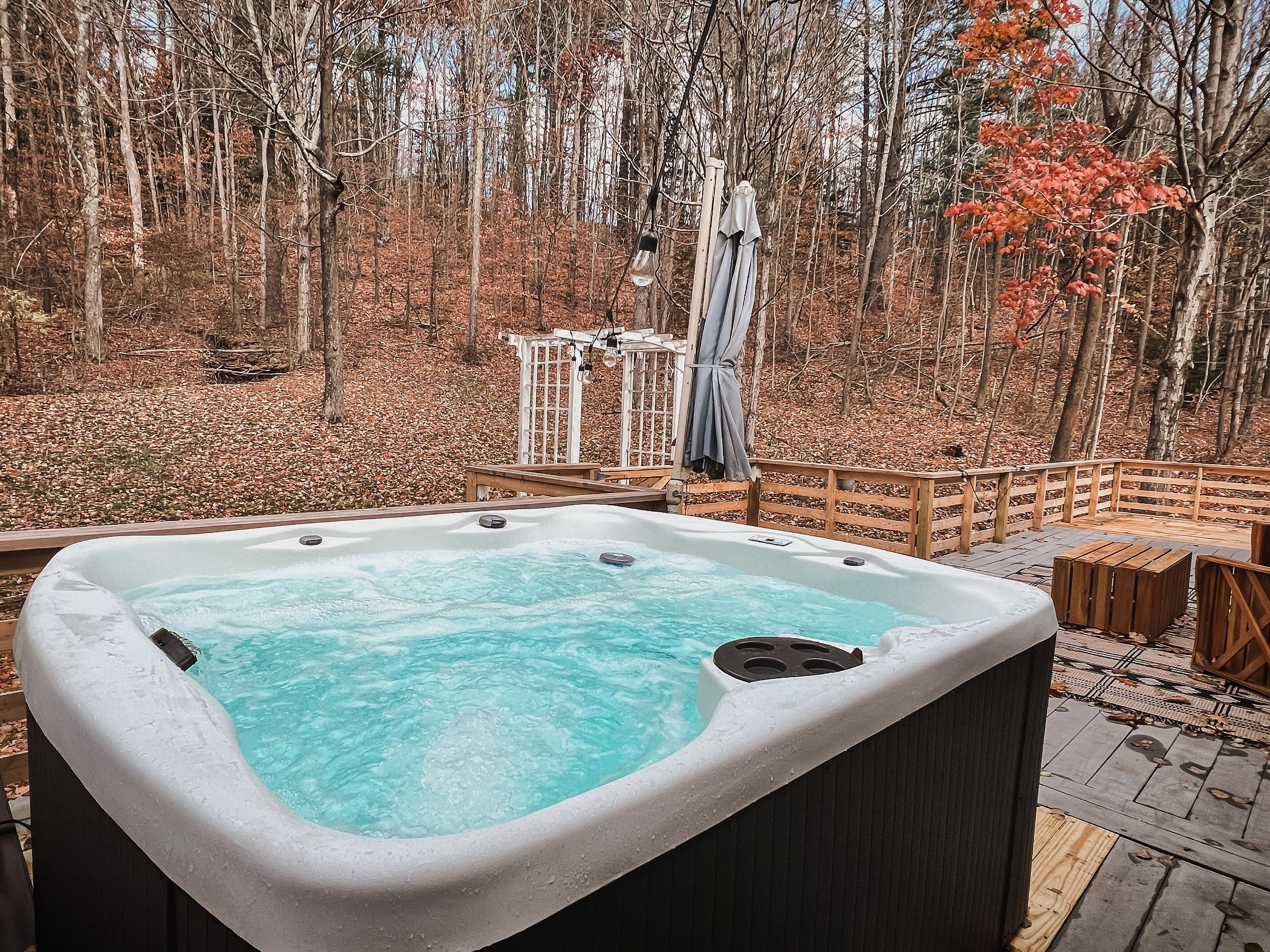 Bain à remous extérieur