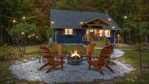 QUINN HOLLOW - Hunter Mountain Ski Cabin, Hot Tub