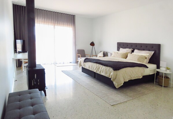 1 Schlafzimmer, Schreibtisch, Bügeleisen/Bügelbrett, WLAN