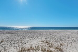 On the beach