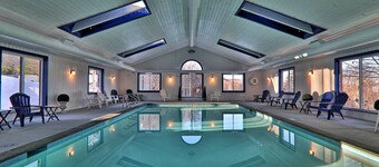 Coveted Ski-In/Ski-Out Winterplace Condo with Hot Tubs, Indoor Pool & Fireplace