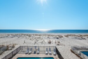 On the beach - Gulf Shores Beachfront Gem • 5BR • Pool • Walk to Sand (Gulf Shores)