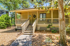 Stunning two-story residence with a charming front porch and inviting entrance.