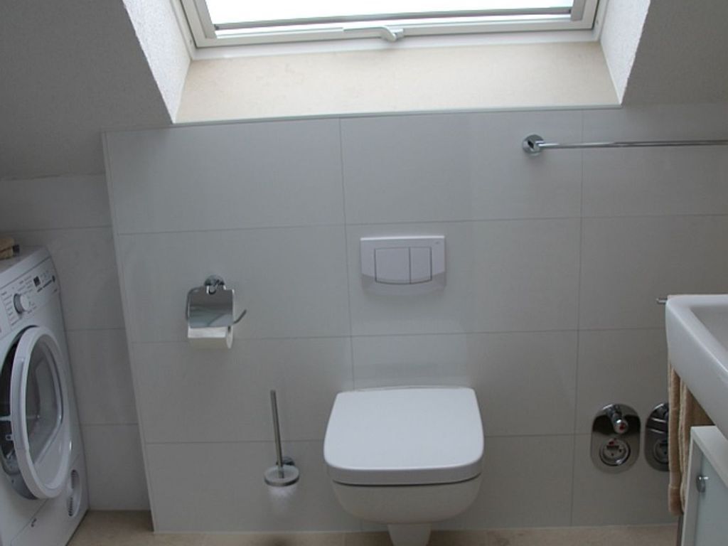Shower, hair dryer