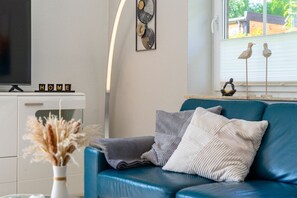 TV, fireplace, DVD player, stereo