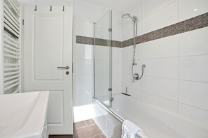 Shower, hair dryer