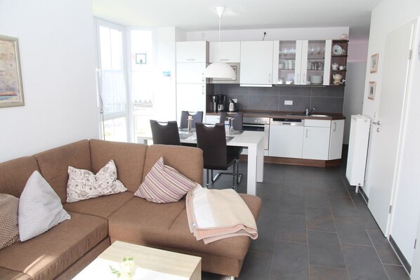 TV, DVD player, stereo