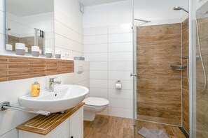 Een douche, een haardroger