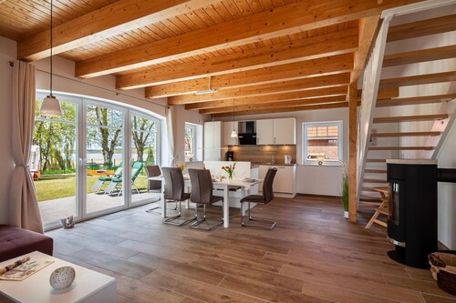 Seeblick Warin - Seeblick Warin: Luxury vacation home directly on the lake