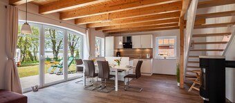 Seeblick Warin - Seeblick Warin: Luxury vacation home directly on the lake