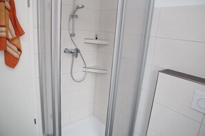 Shower, hair dryer