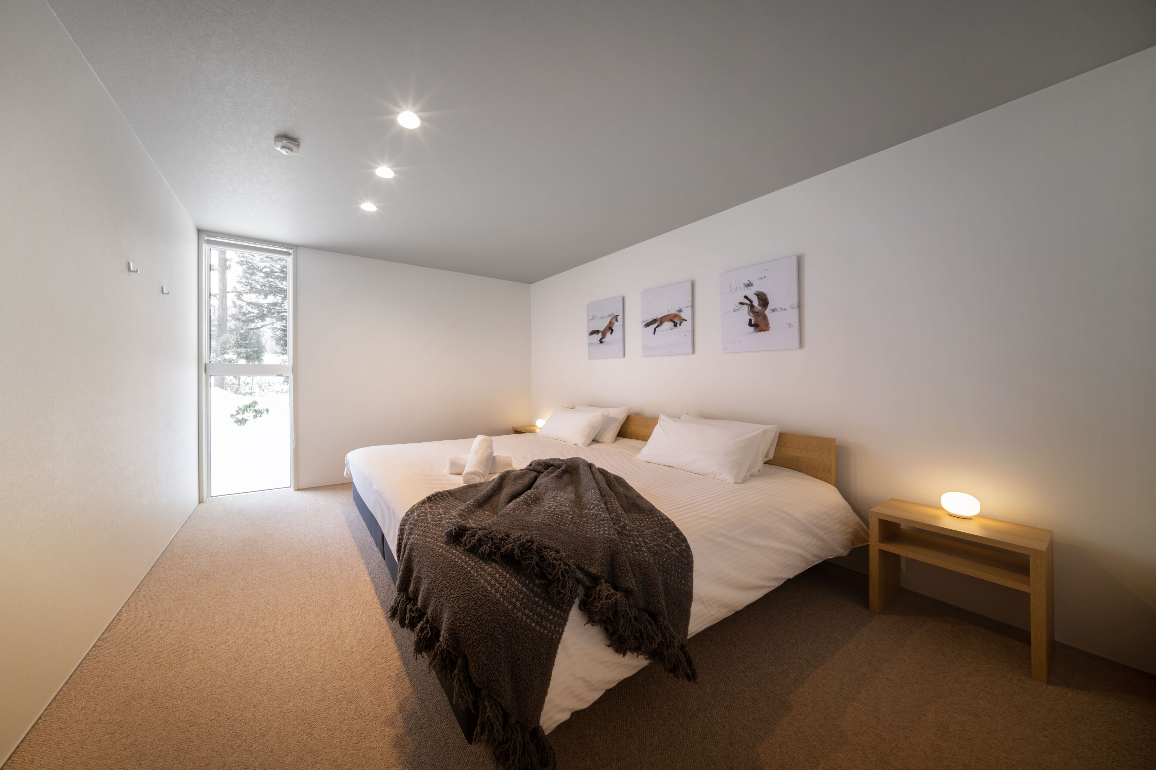 奢华木屋 | 2 多间卧室、办公桌、笔记本电脑工作区、遮光窗帘