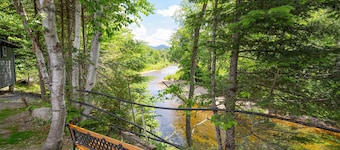 Renovated Cabin On River|Bretton Woods| Mt. Washington|Fishing+Hiking| Fire pit|