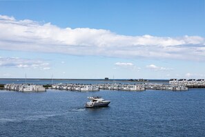 Marina - Holiday Apartment "Reeders Topp by Seeblick Ferien" with Harbour View (OstseeResort Olpenitz)