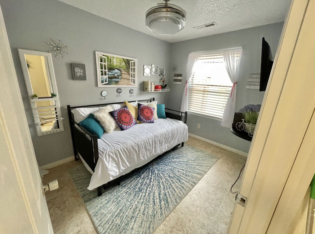 2 bedrooms, free WiFi, bed sheets, wheelchair access