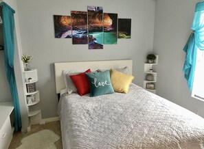 2 bedrooms, free WiFi, bed sheets, wheelchair access