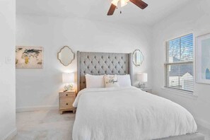 3 bedrooms, desk, iron/ironing board, WiFi