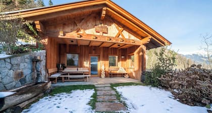 Chalet "Ebnerhof" con vistas a la montaña, Wi-Fi y jardín