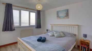 5 bedrooms, iron/ironing board, travel cot, WiFi