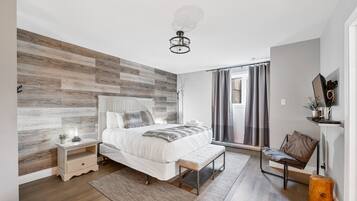 2 chambres, fer et planche Ă repasser, Wi-Fi gratuit, draps fournis