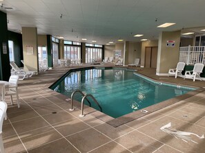 Indoor pool, outdoor pool