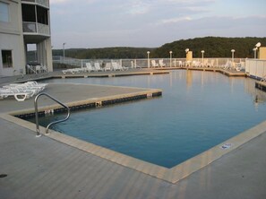Indoor pool, outdoor pool