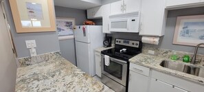 Condo, 1 Bedroom | Private kitchen | Fridge, coffee/tea maker