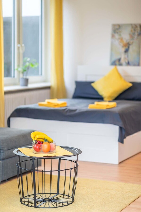 1 chambre, fer et planche à repasser, Wi-Fi, draps fournis