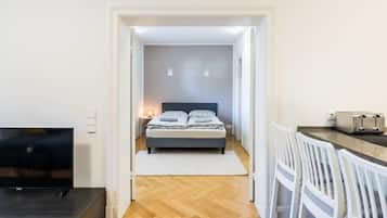1 Schlafzimmer, Bügeleisen/Bügelbrett, WLAN