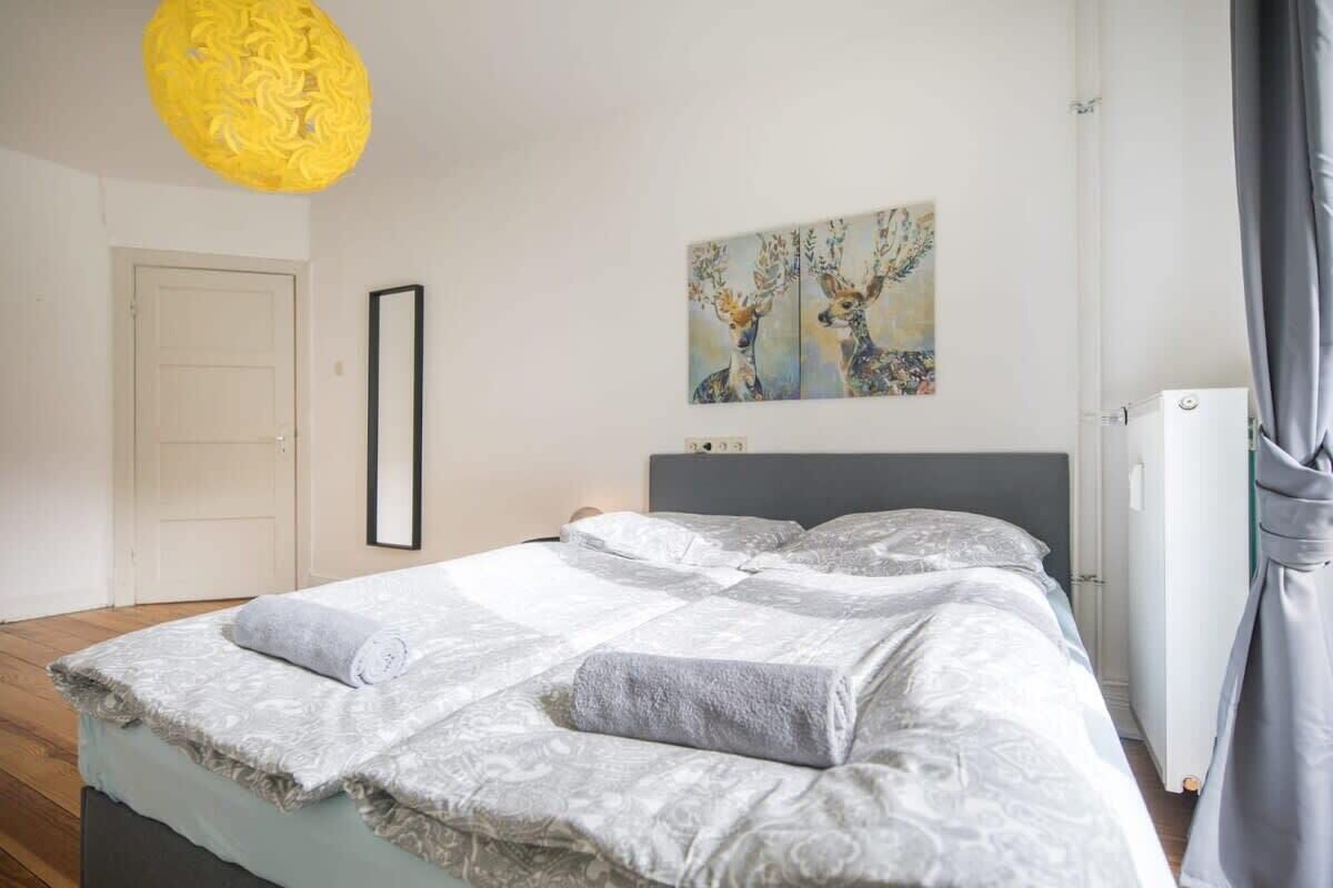 1 sovrum, strykjärn/strykbräda, wi-fi och sängkläder