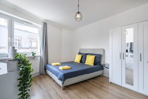 1 habitación, tabla de planchar con plancha, wifi y ropa de cama 