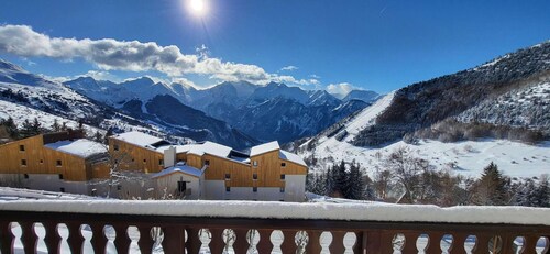 2ème étage, balcon, télévision, casier à ski, 39m², Alpe d'Huez