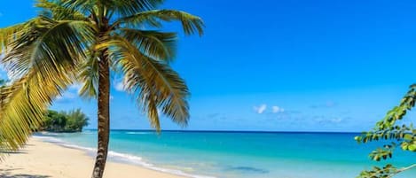 Una playa cerca, toallas de playa