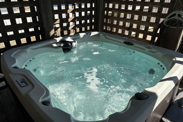 Bain à remous extérieur