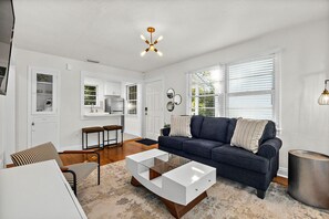 TV, offices - Private Uptown Flat - Walk to Downtown! (St. Augustine)