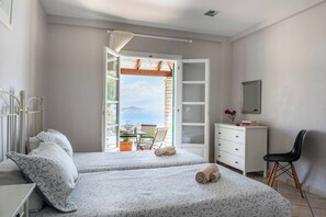 3 bedrooms, iron/ironing board, WiFi, bed sheets - Villa Aloni Sinies - Three Bedroom Villa, Sleeps 6 (Corfu)